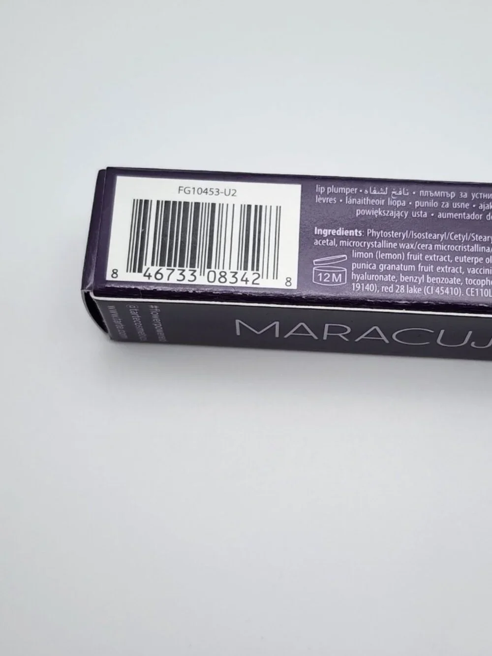 tarte Maracuja Juicy Lip Plump Peachy Beige Lip Gloss New With Box